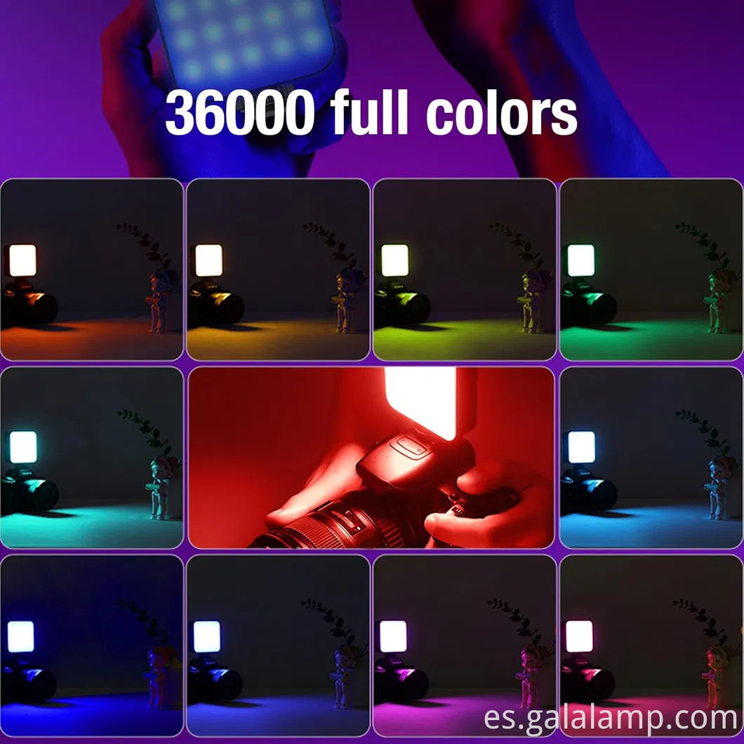 Mini luz de selfie portátil para transmisión en vivo y videos